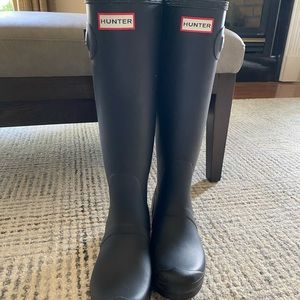 Hunter Rain Boots black